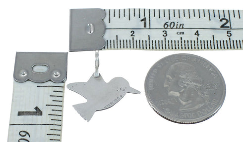 Genuine Sterling Silver Native American Bird Pendant NN20563